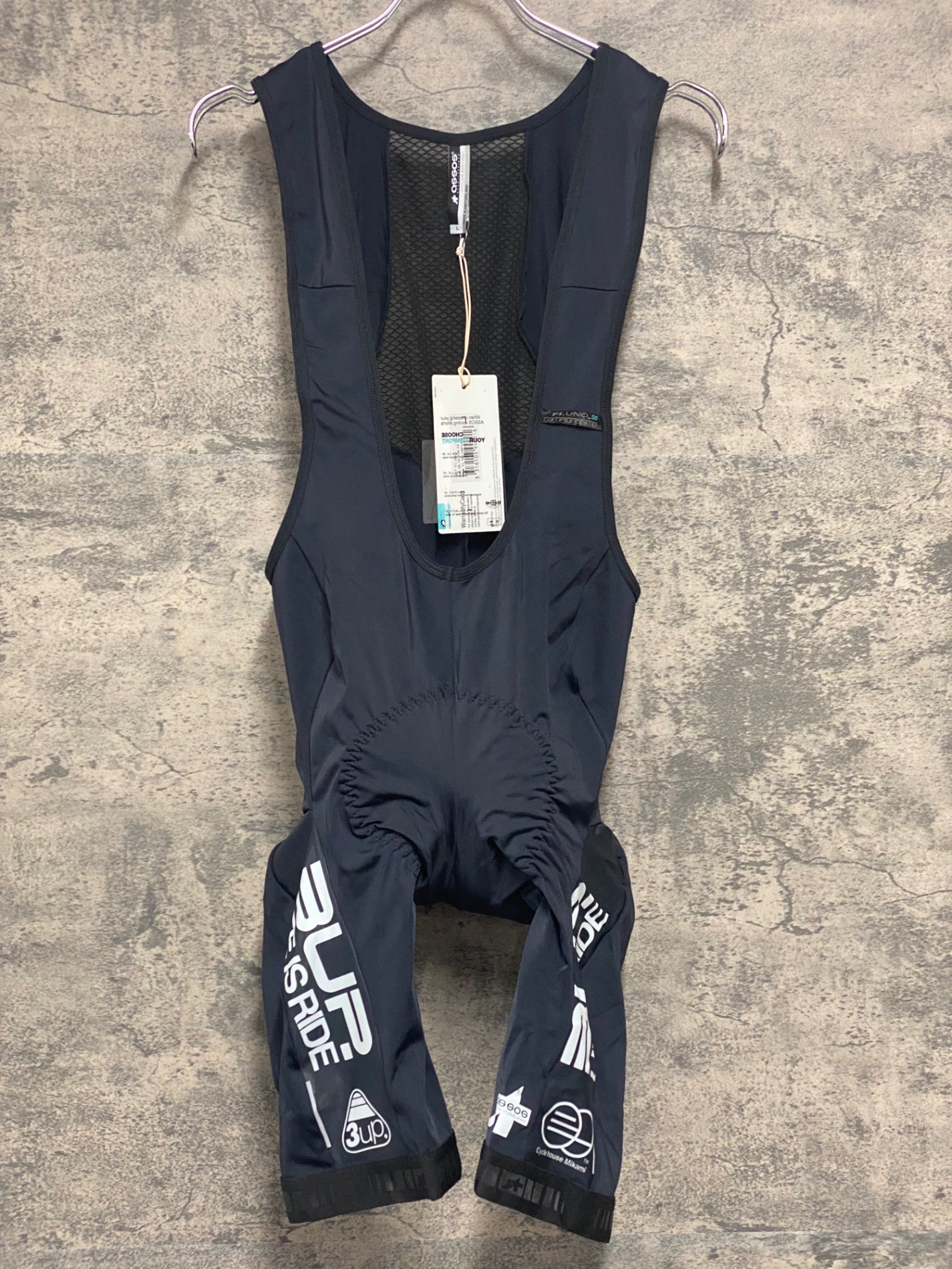 IZ835 アソス assos T Fi.Mille S5 ビブショーツ 黒 L 未使用品 チームジャージ