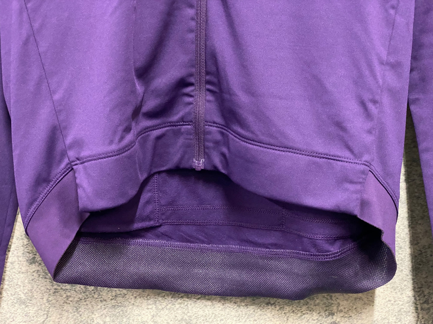 JB039 ラファ Rapha CORE LONG SLEEVE JERSEY 長袖 サイクルジャージ 紫 L 裏起毛