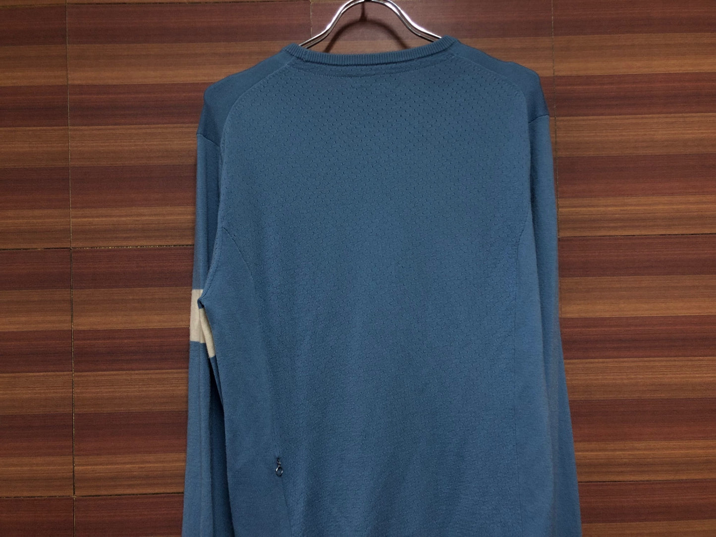 IJ076 ラファ Rapha CREW NECK KNIT 長袖 ニット 水 S