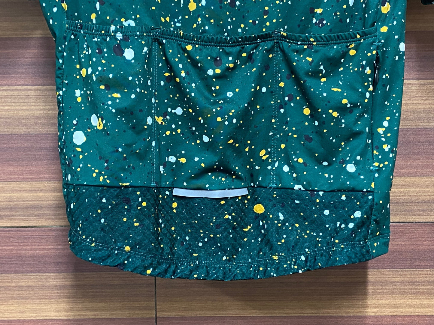 IU394 ソースサイクル SAUCE CYCLE 半袖 サイクルジャージ 緑 S