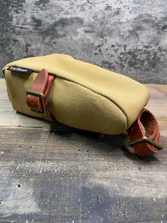 IJ912 TOURBON サドルバッグ 茶