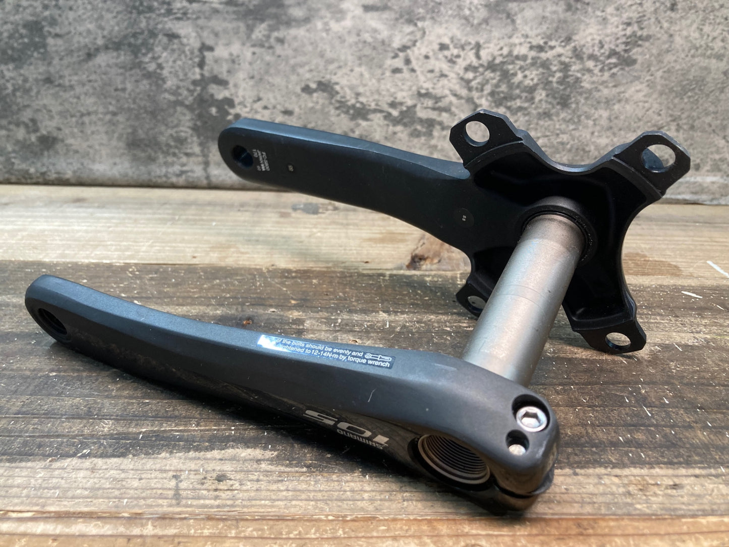 IR796 シマノ SHIMANO 105 FC-5800 クランクアーム 170mm ※クランク取付ボルト欠品