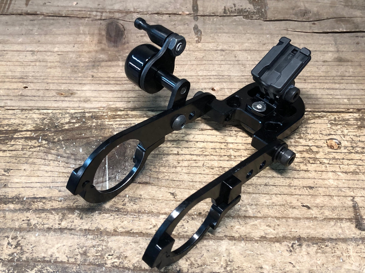 JA949 レックマウント REC-MOUNTS サイクルコンピューター マウント 両持ち Φ31.8 アダプター付