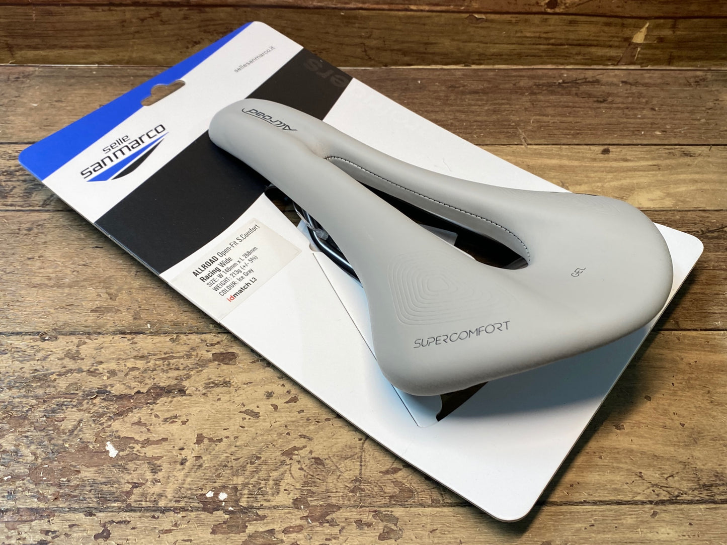 IM818 セラサンマルコ selle san marco ALLROAD SUPERCOMFORT サドル グレー SILITEレール