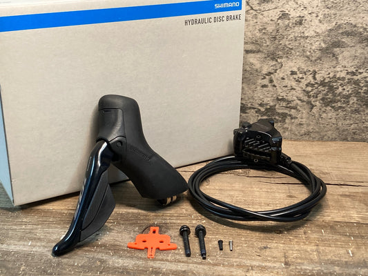 IQ143 シマノ SHIMANO 105 ST-R7170-L BR-R7170-R SM-BH90-JK-SS 1700mm STIレバー ディスクブレーキ キャリパー セット 2x12s Di2 電動 油圧