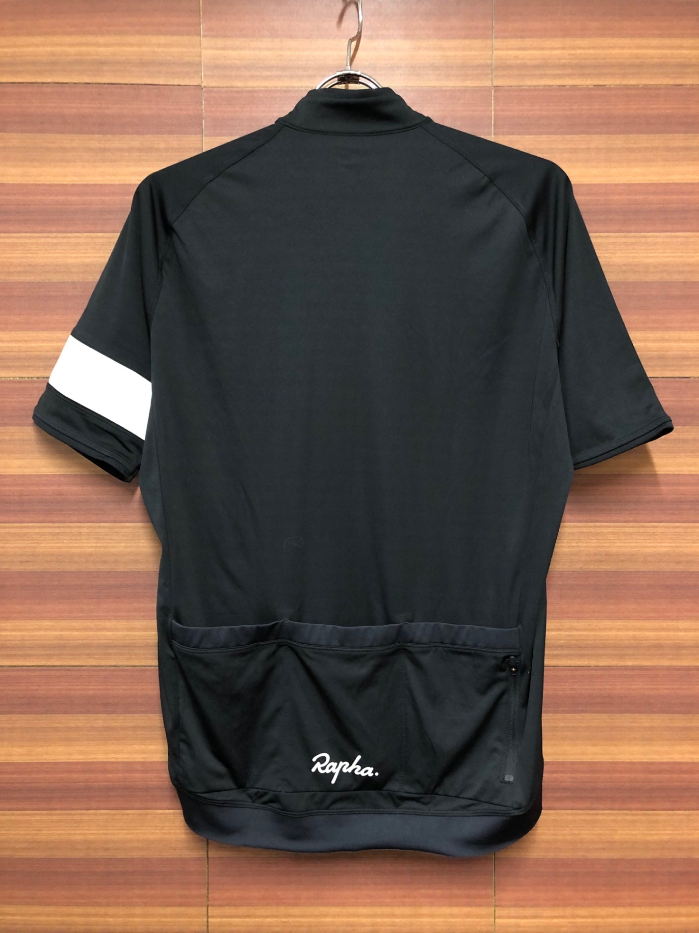 IK630 ラファ Rapha CORE JERSEY 半袖 サイクルジャージ 黒 XL