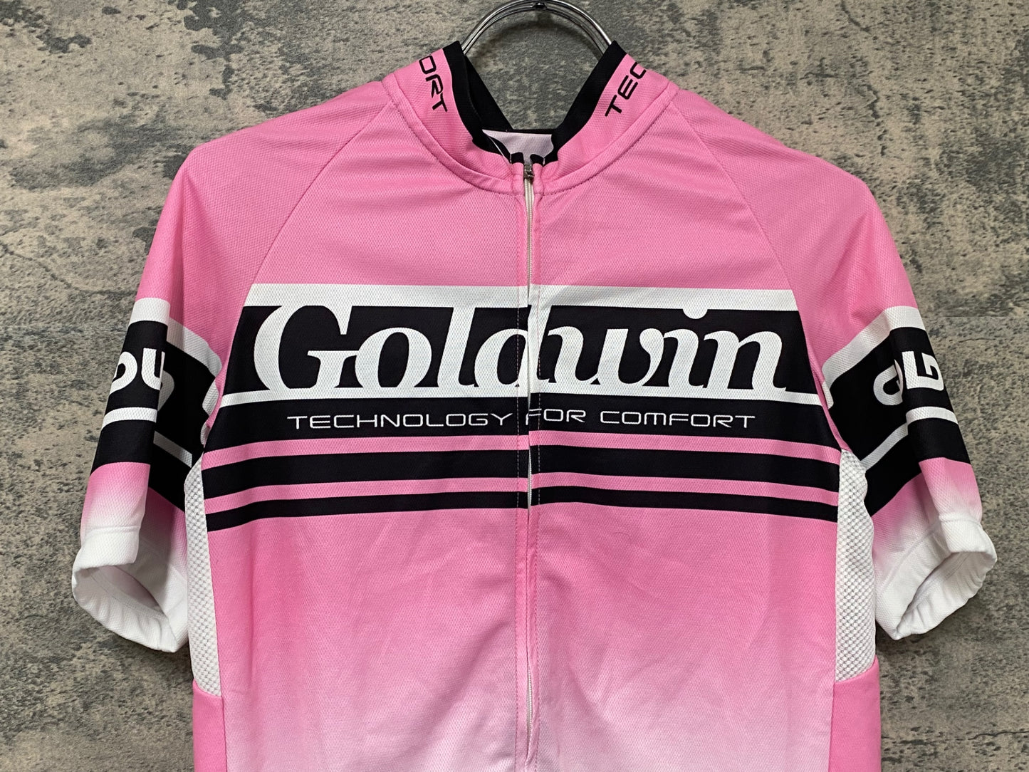 IW804 ゴールドウィン GOLDWIN 半袖 サイクルジャージ ピンク XL