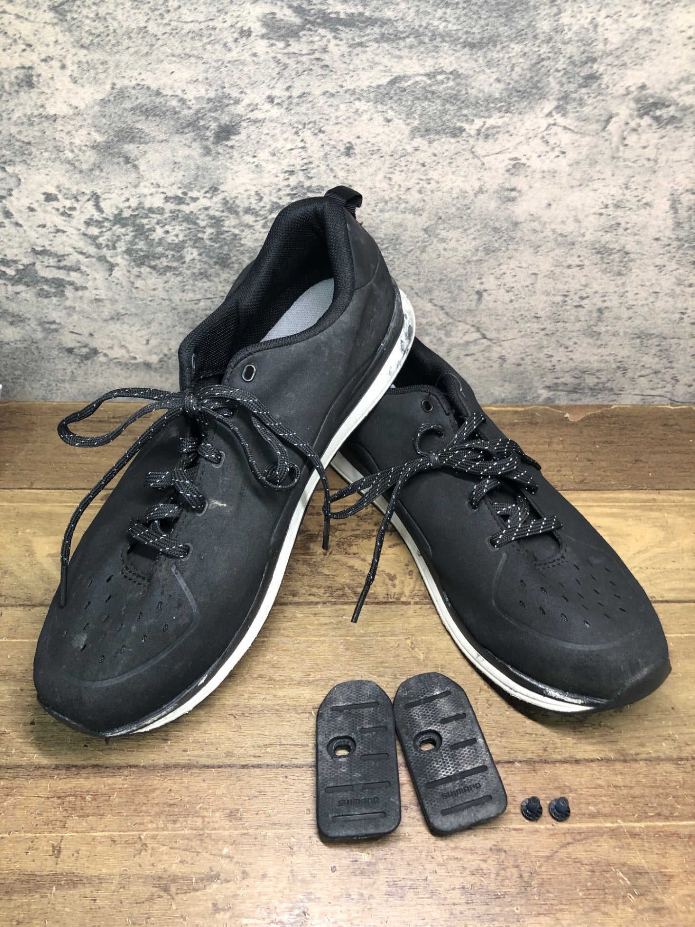 JB518 シマノ SHIMANO CT5 SH-CT500-S ビンディングシューズ 黒 EU42 2穴