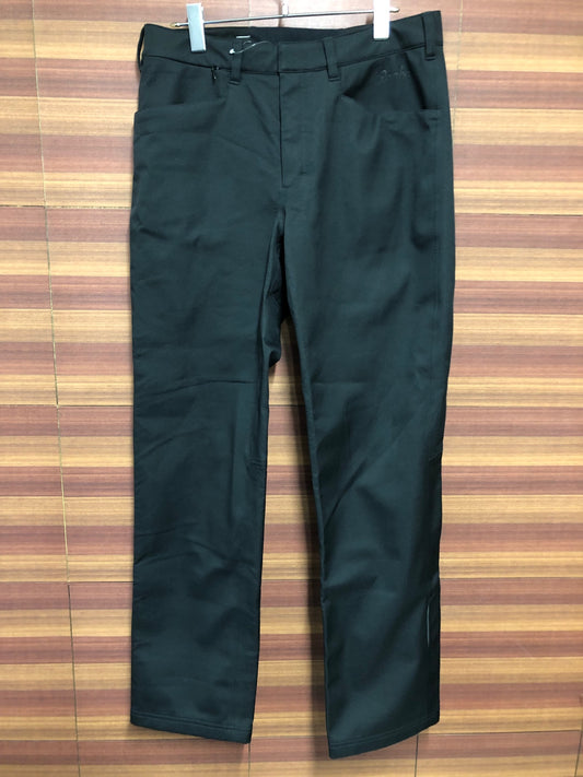 IC647 ラファ Rapha SOFTSHELL TROUSERS サイクル ロングパンツ 黒 W/32 L/32