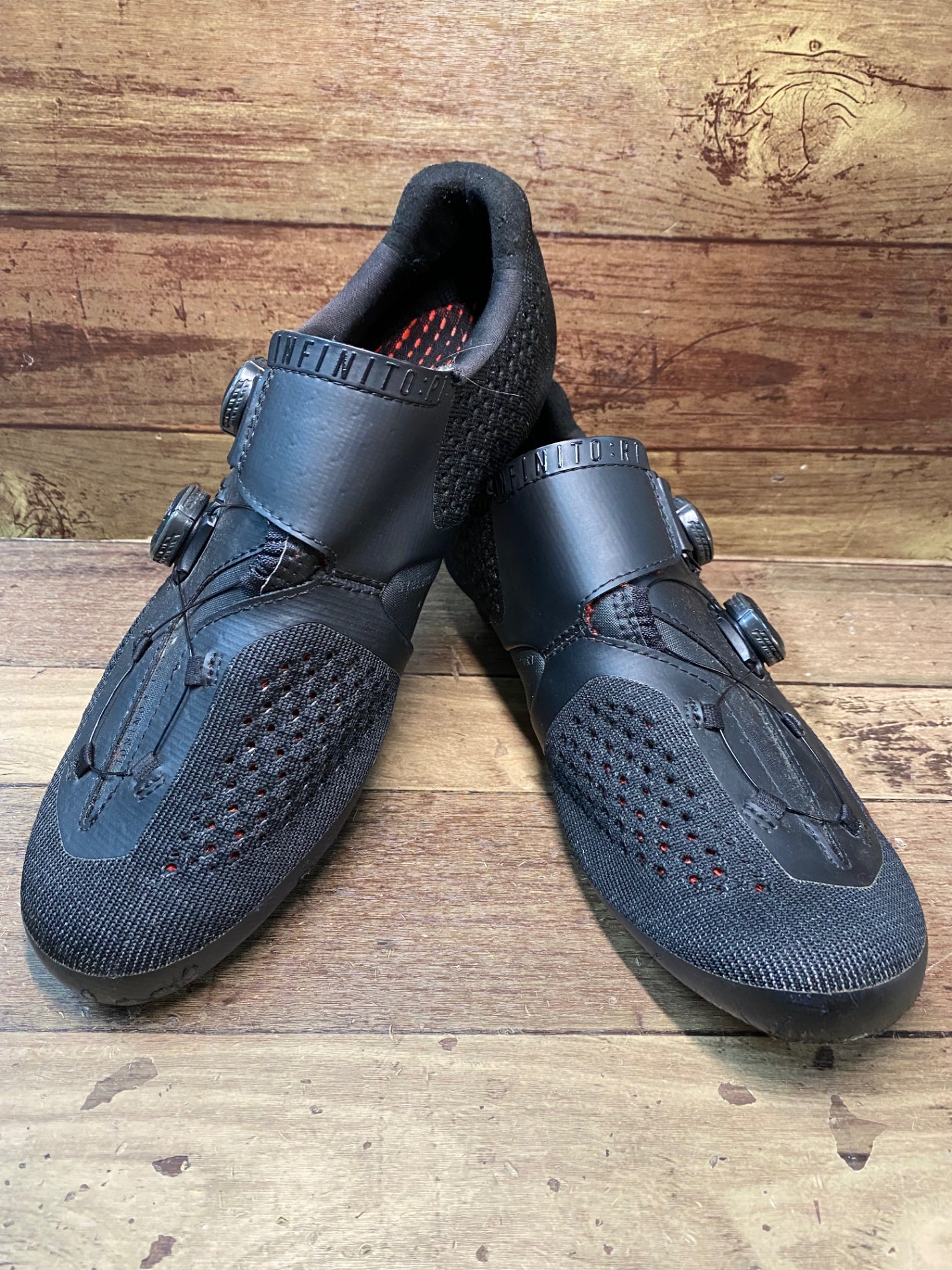 IH284 フィジーク fizik INFINITO R1 Shoes ビンディングシューズ 黒 EU42.5 SPD-SL ※ソール傷