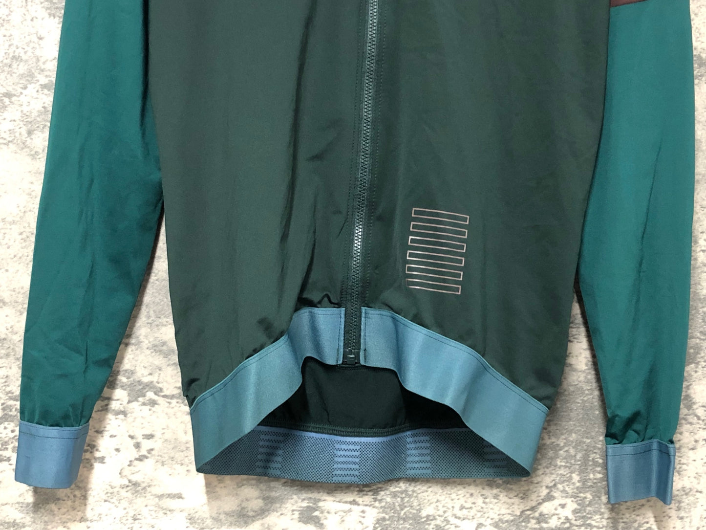 IV514 ラファ Rapha PRO TEAM LONG SLEEVE TRAINING JERSEY 長袖 サイクルジャージ 深緑 S