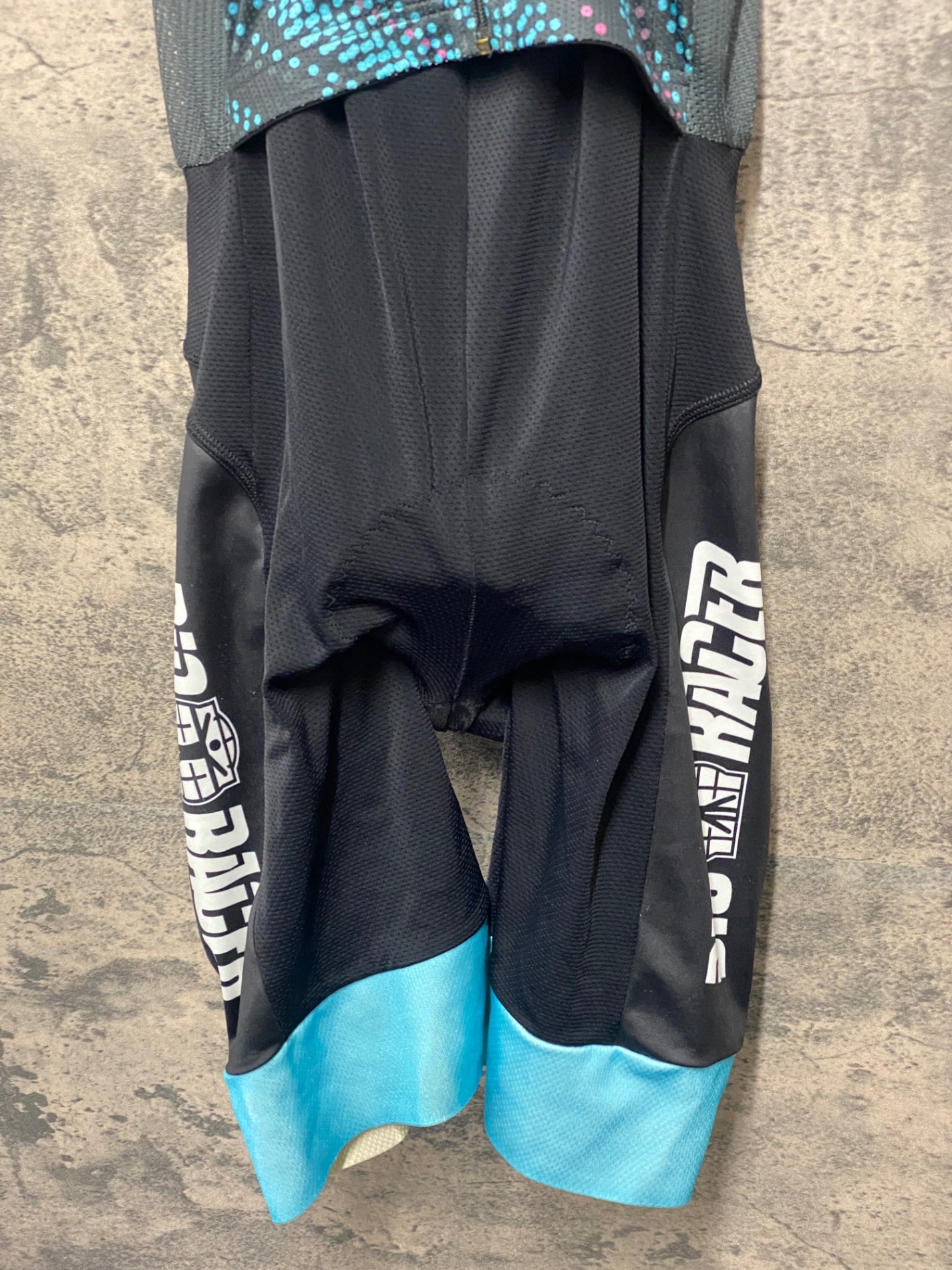 JC679 ビオレーサー BIORACER 半袖 ワンピース 白 黒 3/M