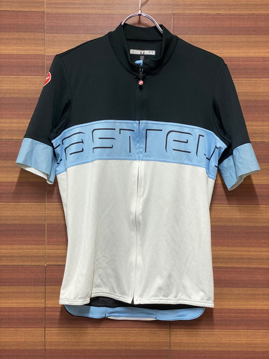 IF956 カステリ CASTELLI 半袖 サイクルジャージ L タグカット済