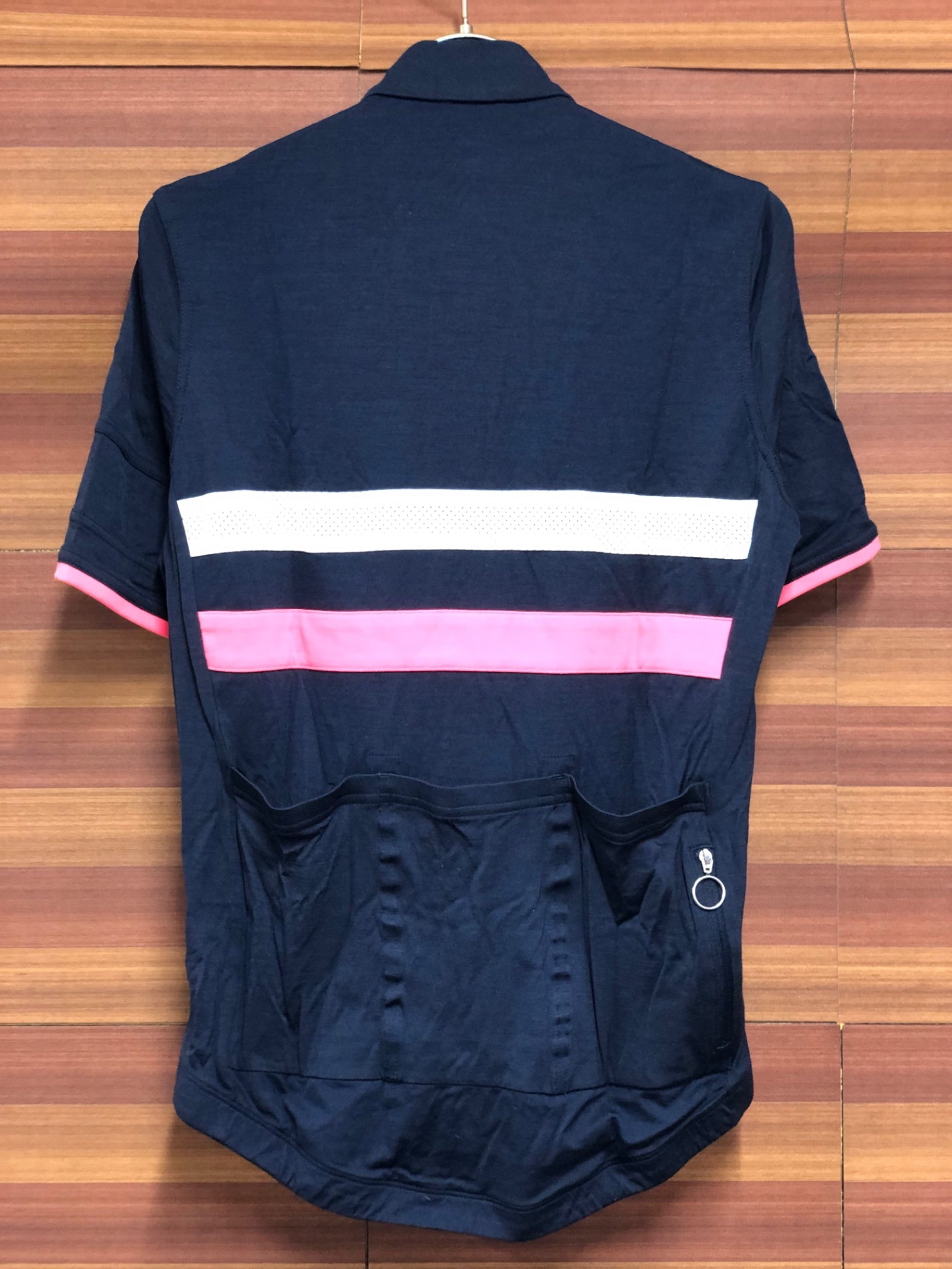 IT947 ラファ Rapha WOMENS WINDBLOCK BREVET JERSEY 半袖 サイクルジャージ ネイビー S