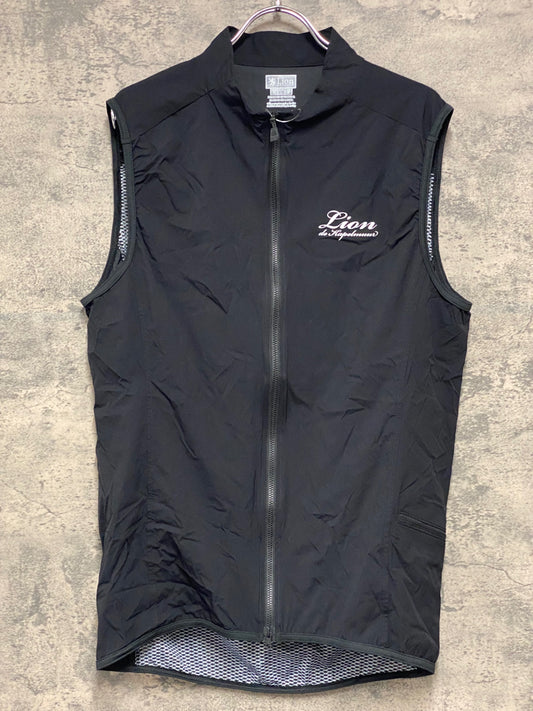 JA986 リオンドカペルミュール Lion de KAPELMUUR サイクルベスト ジレ 黒 XL