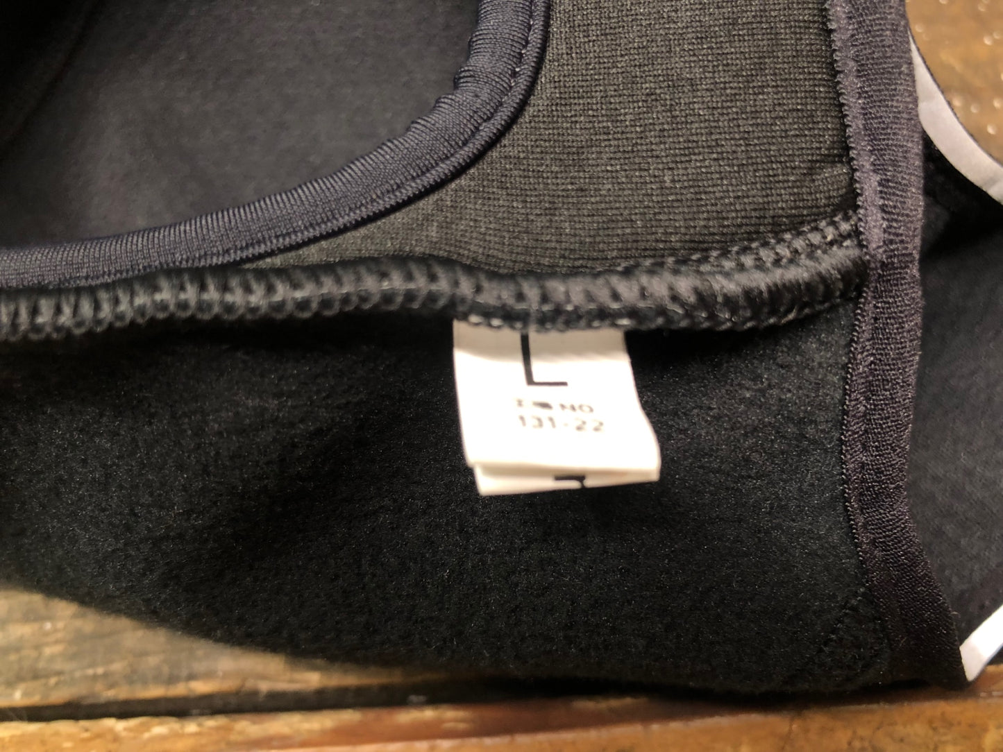 IP917 パールイズミ PEARL iZUMi トゥーカバー 黒 L 裏起毛