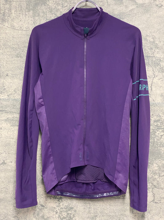 IZ732 ラファ Rapha PRO TEAM LONG SLEEVE JERSEY S 裾ゴム伸び