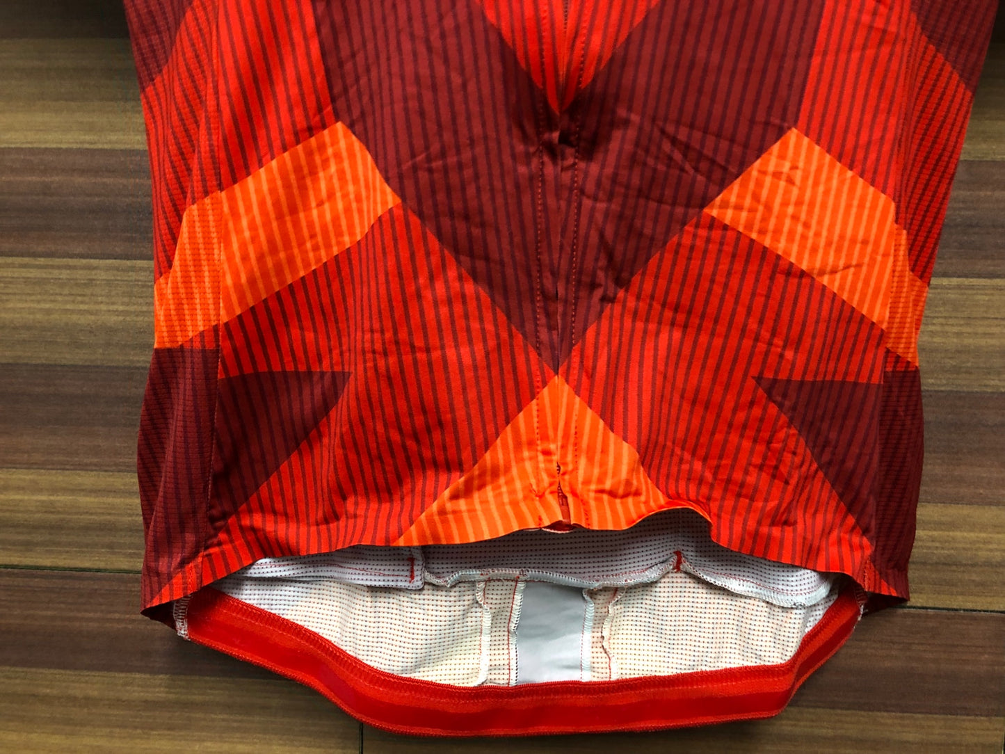 IT315 ラファ Rapha HIDDEN LEAVES SOUPLESSE JERSEY 半袖 サイクルジャージ 赤 S