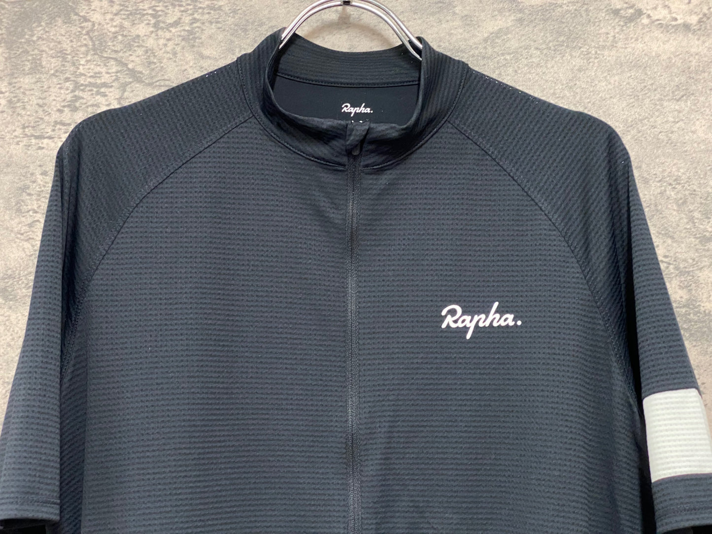 JB054 ラファ Rapha CORE LIGHTWEIGHT JERSEY 半袖 サイクルジャージ 黒 L
