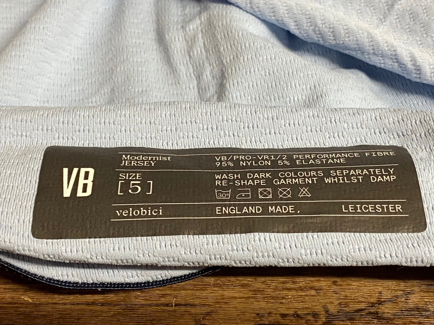 IO518 ヴェロビチ velobici MODERNIST JERSEY 半袖 サイクルジャージ 水色 5