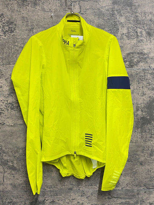 JC601 ラファ Rapha PRO TEAM LW SHADOW JACKET 長袖 サイクルジャケット 黄色 M