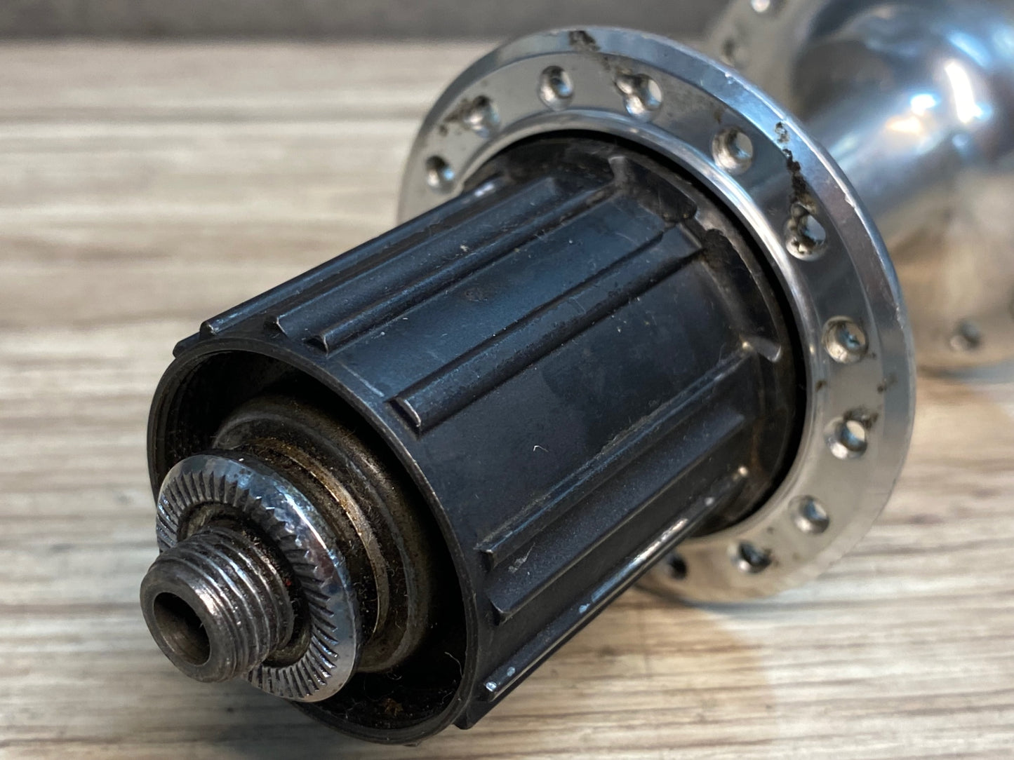 IW838 シマノ SHIMANO アルテグラ ULTEGRA FH-6500 リアハブ 10S 32H ※ゴリ感大 ジャンク