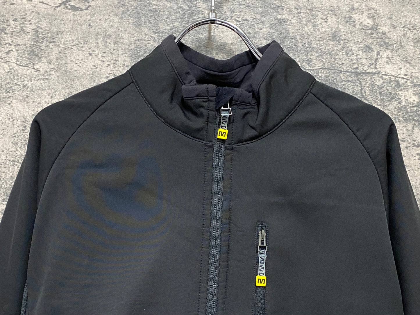 IY489 マヴィック MAVIC 長袖 サイクルジャケット 裏起毛 黒 Lサイズ