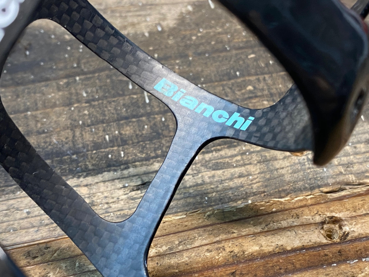 IS496 ビアンキ BIANCHI ボトルケージ カーボン 黒