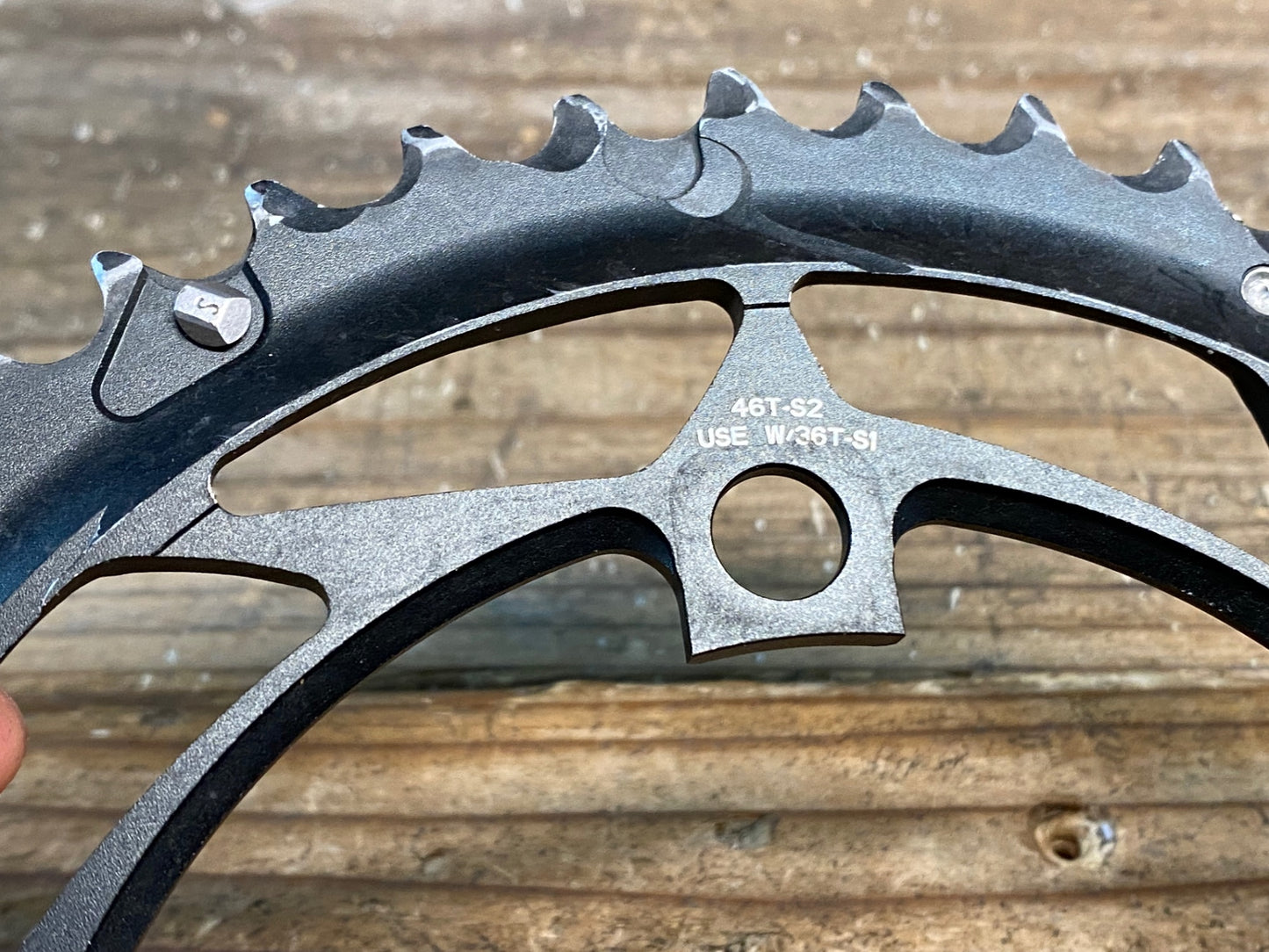 IP879 スラム SRAM X-Glide チェーンリング 46/36T 11S 110BCD