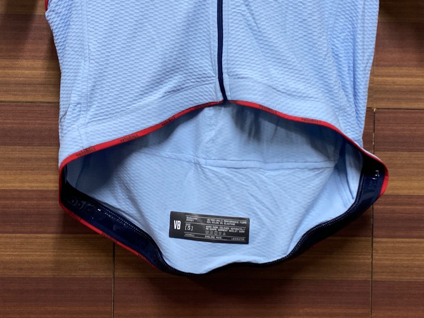 IO518 ヴェロビチ velobici MODERNIST JERSEY 半袖 サイクルジャージ 水色 5