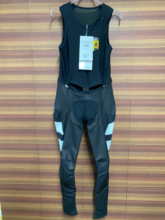 IP616 パールイズミ PEARL iZUMi クイック ビブタイツ 黒 M 裏起毛 3D NEO PLUS WIND BREAK TITANIUM