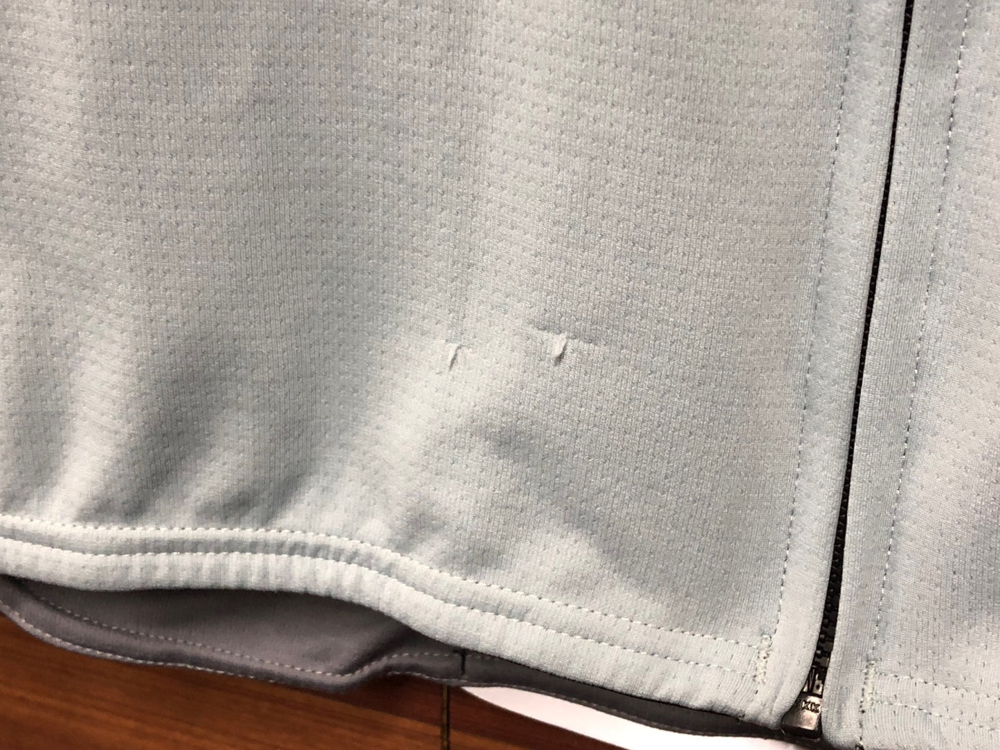 IO225 カステリ castelli 半袖サイクルジャージ 黒グレー ほつれあり