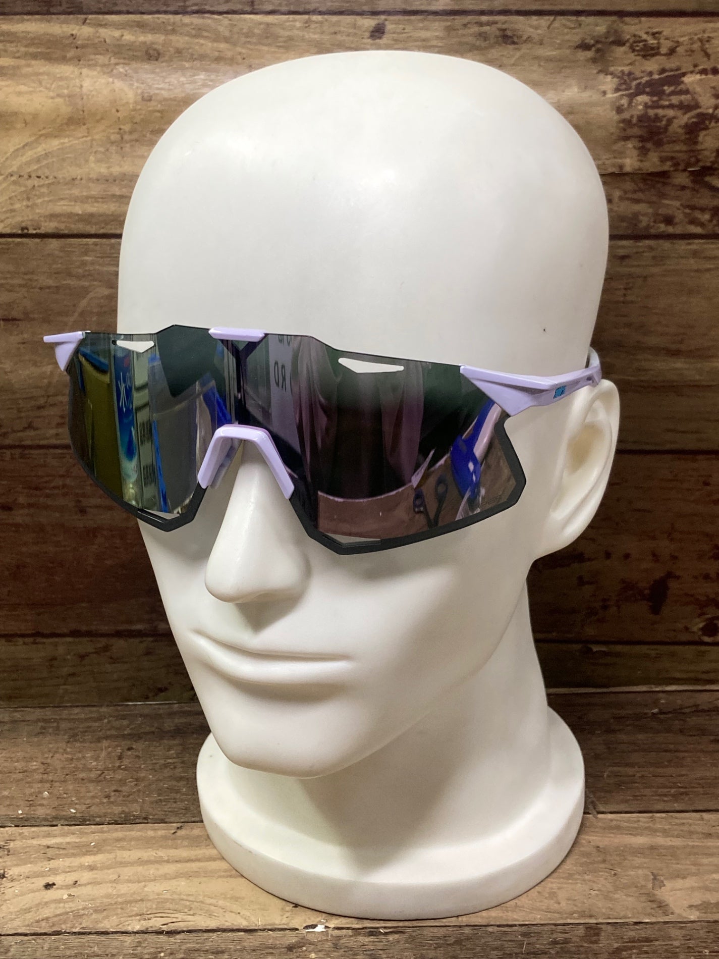 IL290 100％ ハイパークラフト HYPERCRAFT アイウェア サングラス 薄紫 HYPER Lavender Mirror Lens クリアレンズ付属