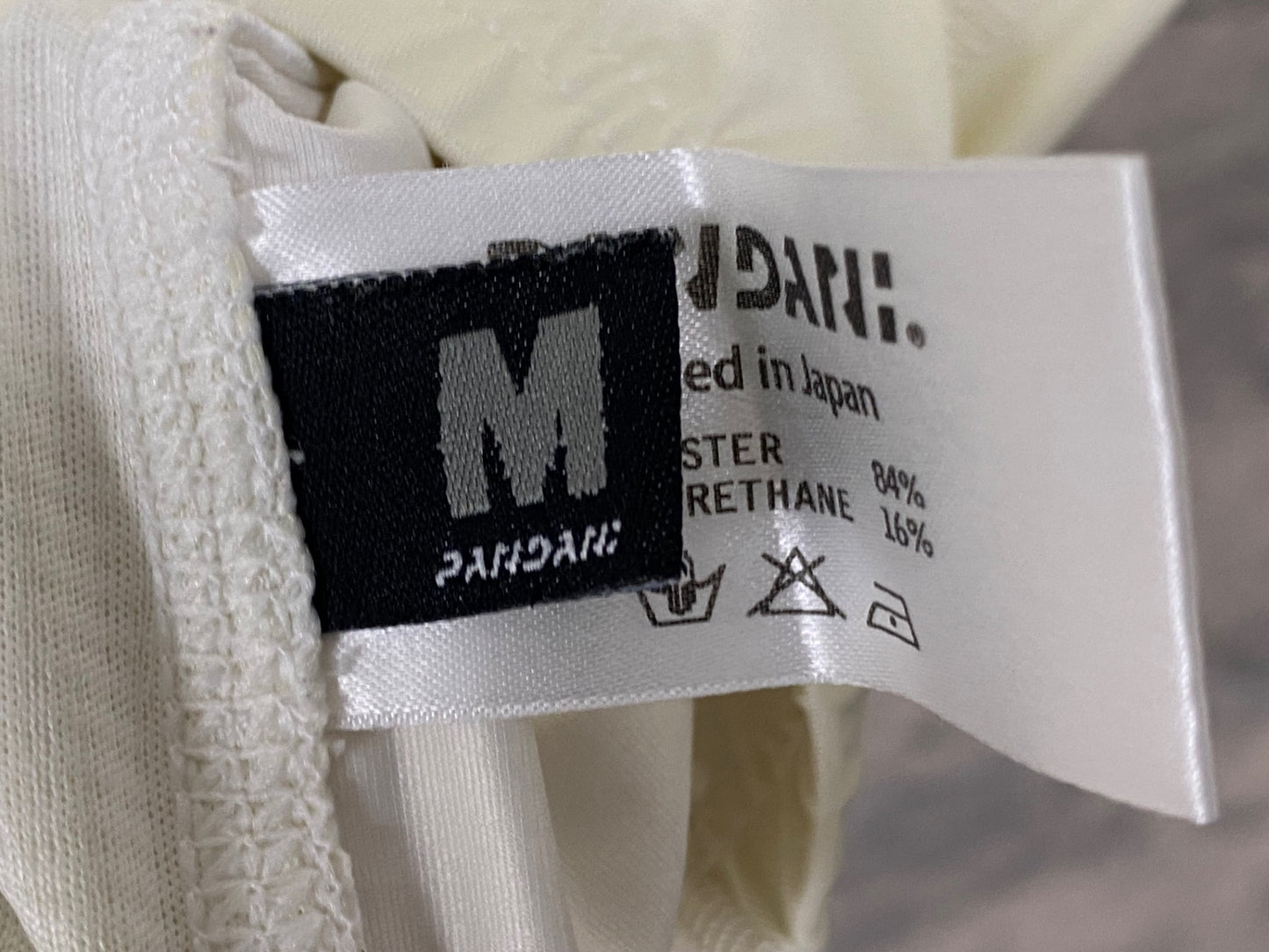 JC542 パンダーニ Pandani BLACK LABEL 半袖サイクルジャージ オフホワイト M