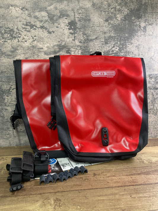 IY862 オルトリーブ OLTRIEB BACK ROLLER CLASSIC パニアバッグ 赤