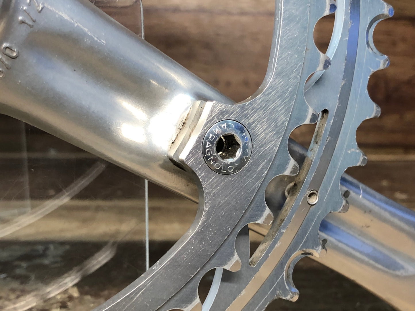 IC072 カンパニョーロ CAMPAGNOLO レコード RECORD クランクセット 170mm 53/42T 9S