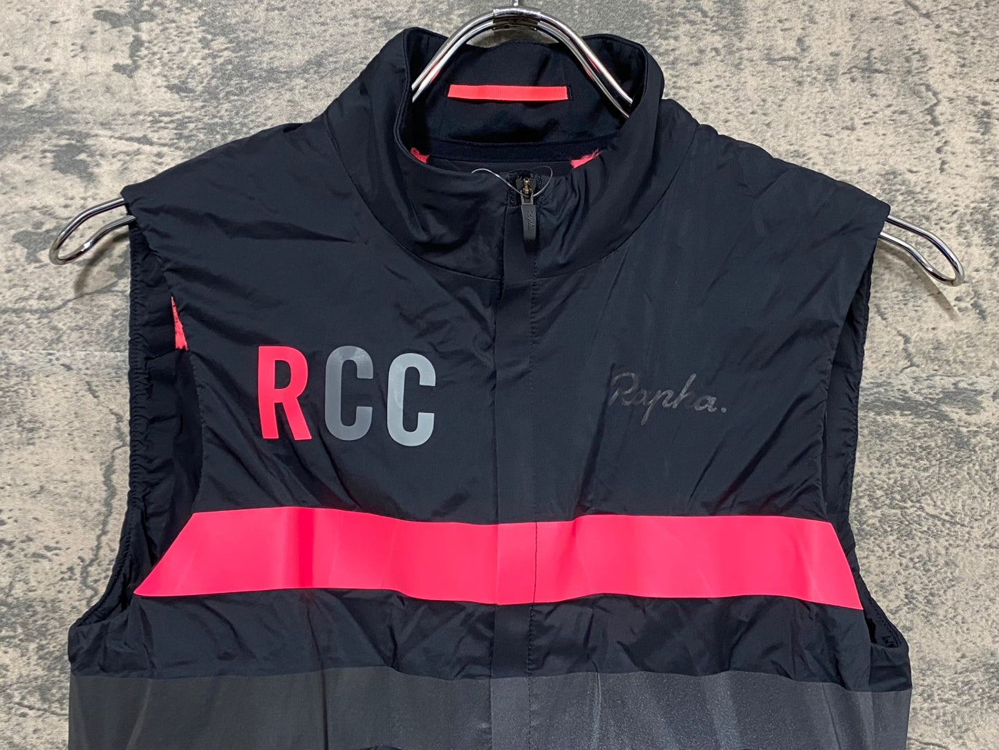 IZ161 ラファ Rapha RCC PRO TEAM INSULATED GILET サイクルベスト ジレ 紺 S