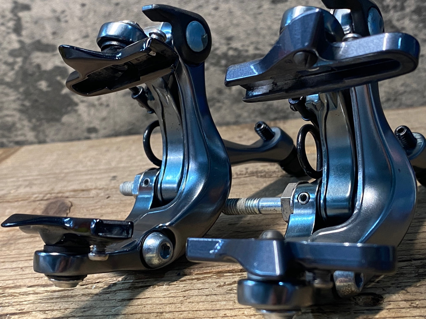 JD606 シマノ SHIMANO ティアグラ Tiagra BR-4700 キャリパーブレーキ セット ※枕頭ナット欠品, シュー非純正