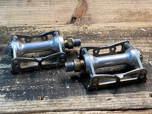 IT416 極東 KYOKUTO プロエース PRO ACE フラットペダル NJS認定 シルバー 錆錆