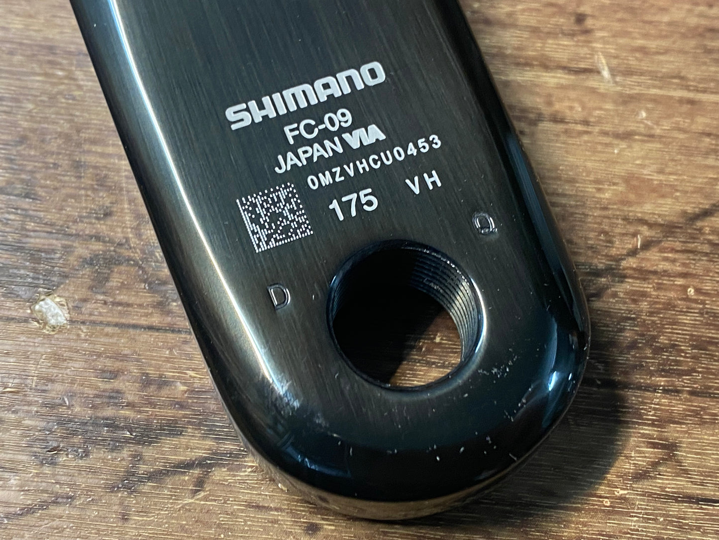 HM718 シマノ SHIMANO デュラエース DURA-ACE FC-09 クランクセット 175mm 52/36T