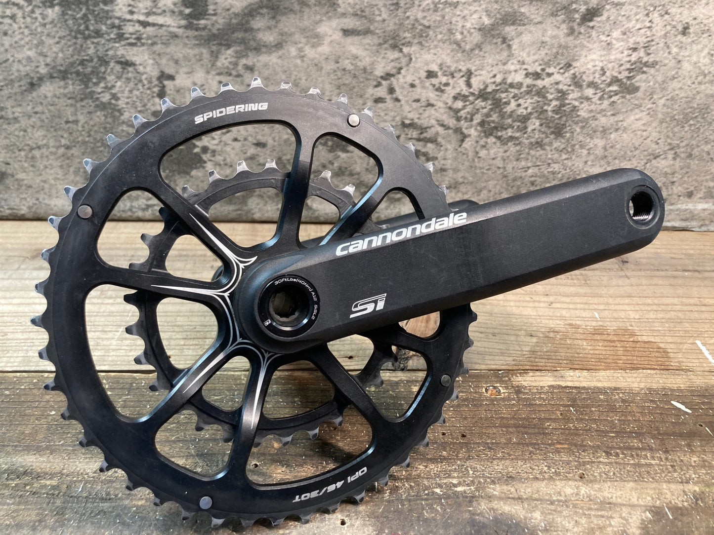 IR800 キャノンデール CANNONDALE ホログラム HOLLOWGRAM Si クランク セット 170mm 46/30T