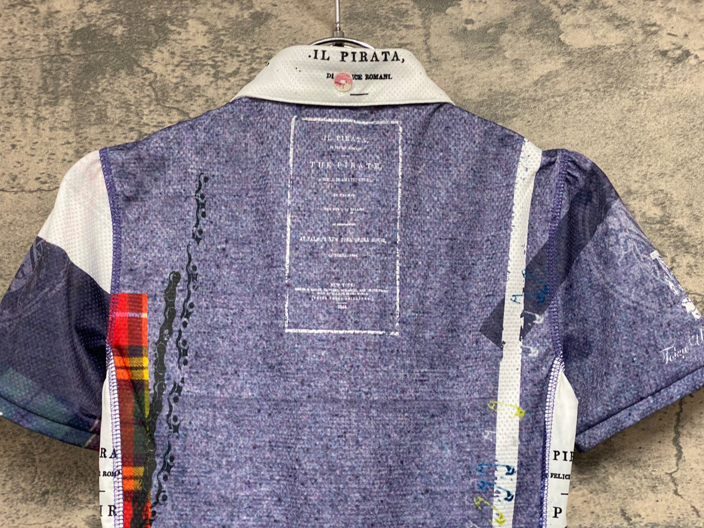 JB212 パンダーニ pandani 半袖 サイクルジャージ 総柄 S