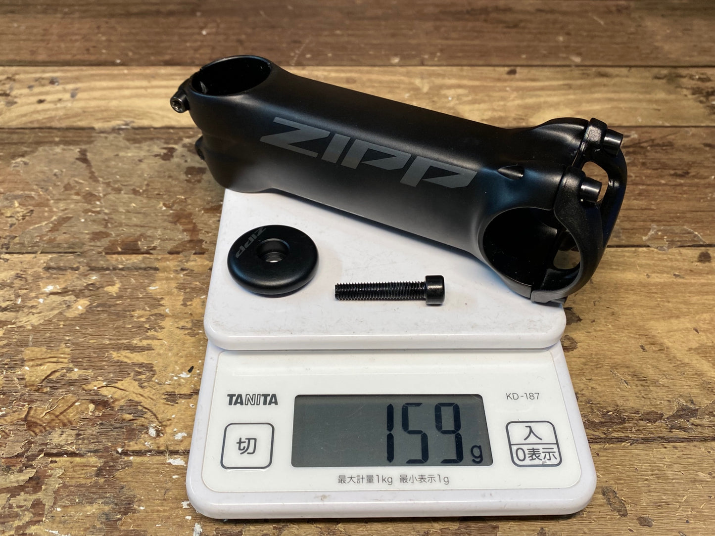 IJ170 ジップ ZIPP SERVICE COURSE SL アルミ ステム 120mm Φ31.8 6° OS 黒 小傷あり