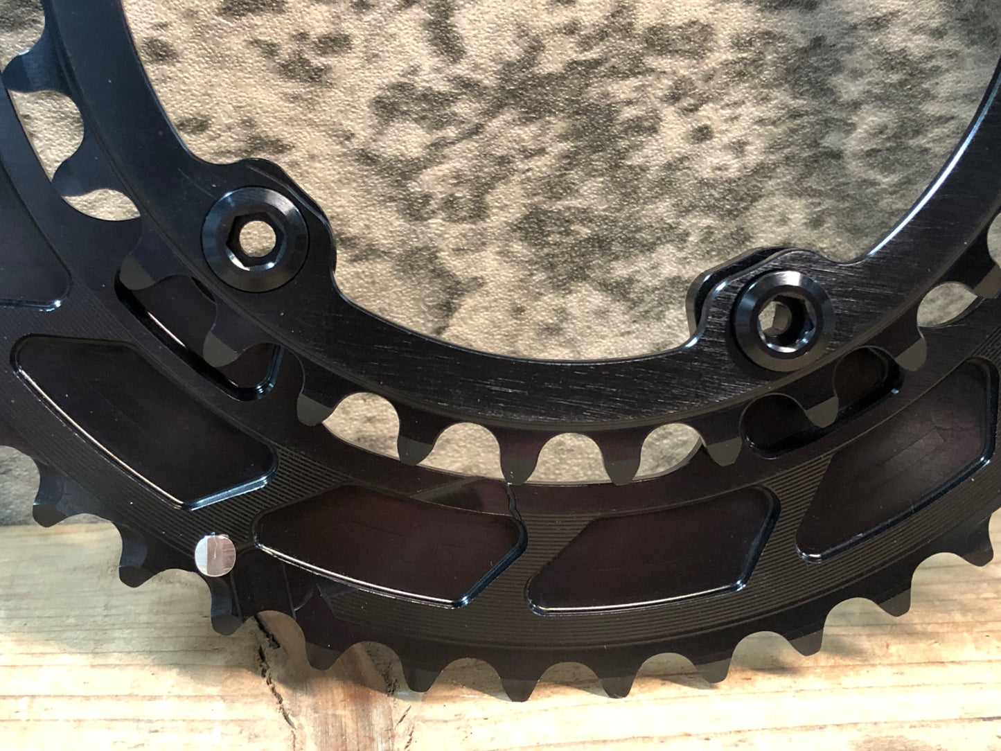 IU033 Stone Design チェーンリング PCD110 4H 48/33T シマノ対応