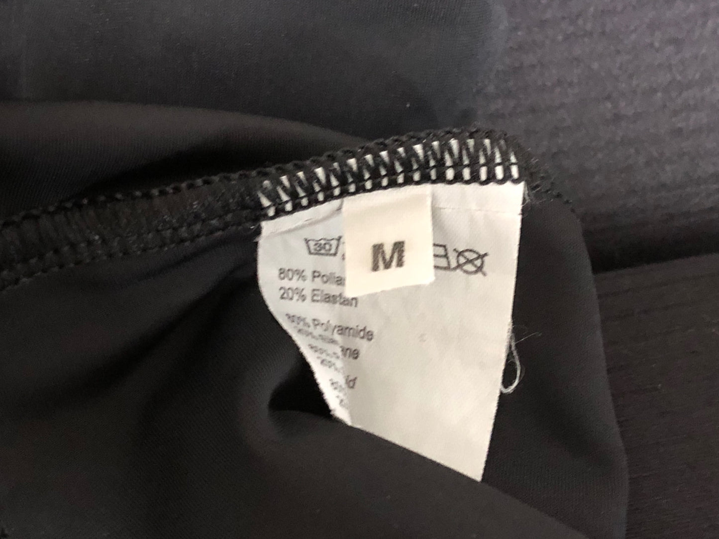 JC285 デマルキ De Marchi ビブショーツ M 黒