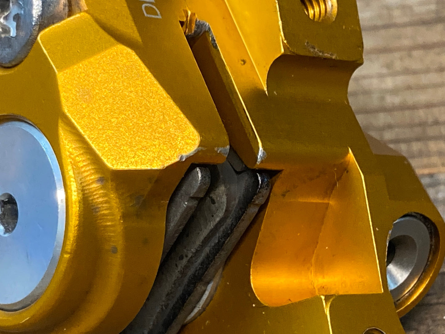 IN630 グロータック GROWTAC イコール EQUAL 機械式ディスクブレーキキャリパーセット オレンジ フラットマウント