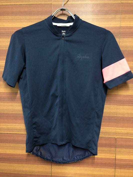 IF676 ラファ Rapha フライウェイトジャージ FLYWEIGHT JERSEY 半袖 S 青