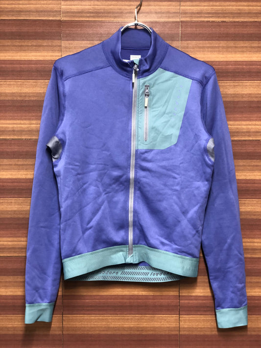 IL306 イザドア Isadore ALTERNATIVE ECO FLEECE LONG SLEEVE JERSEY 長袖 サイクルジャージ 紫 M 裏起毛