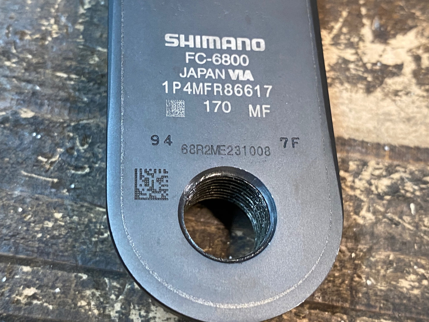 IY961 シマノ SHIMANO アルテグラ ULTEGRA FC-6800 クランクセット 170mm 50/34T