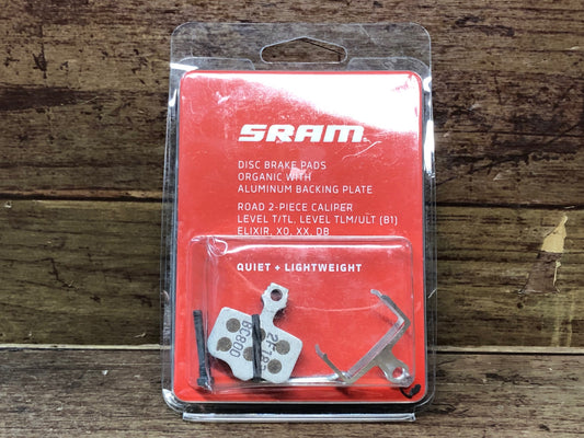 IC312 スラム SRAM 2ピース ディスクブレーキパッド オーガニック